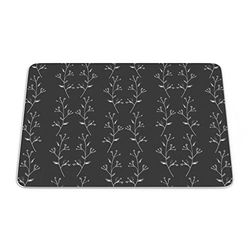 Bonamaison, Rectangle Digital Printed Mouse Pad, Non-Slip Base, for Office and Home, Size: 22 x 18 cm