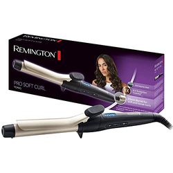 Remington Boucleur à cheveux [25mm: boucles souples] ProCurl (4X Protection: Céramique,Tourmaline Ionique, Antistatique, Avec pince, Ecran LCD, 10 réglages 130-220°C) Fer à boucler CI6325