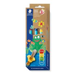 STAEDTLER Noris Junior Ensemble de pinceaux synthétiques Couleurs Assorties Tailles Assorties
