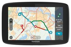 TomTom GO Essential navigationsenhet - 5 tum, förebyggande av trafikstockningar tack vare TomTom trafik, kartuppdateringar Europa, uppdateringar via Wi-Fi (Renoverad)