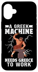 Mitologia greca: una macchina greca ha bisogno della Grecia per funzionare Custodia per iPhone 16 Plus