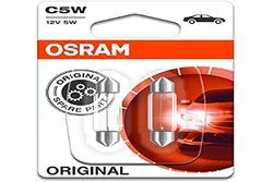 Osram 2 x 6418-02B Original Line, C5 W (239), 5 W, 12 V, trasparente