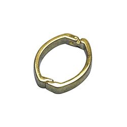 Rayher 2229606 kettingslot clip, 25x20mm, SB-Btl 1 stuk, goud