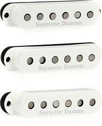 Seymour Duncan Micro SSL-5-CSET anpassad Stag Strat Cal, kit vit