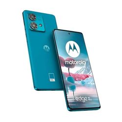 Motorola Edge 40 Neo Smartphone, 16,55 cm (6,55 inch), 256 GB, 12 GB RAM, Mediatek Dimensity 1050, blauw