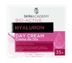 Skin Academy Bio-Active | Hyaluron Day Cream | 35+ Early Wrinkle Correction | 50ml