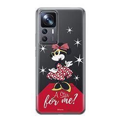 ERT GROUP mobiel telefoonhoesje voor Xiaomi 12T/12T pro/K50 Ultra origineel en officieel erkend Disney patroon Minnie 044 optimaal aangepast aan de vorm van de mobiele telefoon, gedeeltelijk bedrukt