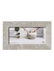 walther design Moldura para fotos cinzento claro 10 x 20 cm casa moldura de madeira HO120X
