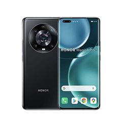 HONOR Magic4 Pro - 5G Smartphone 8+256GB, 6.81" 120Hz Curved Screen, Snapdragon 8 Gen 1 Processor, 50MP Triple Camera, 100W SuperCharge, 4600mAh Battery, NFC, IP68, Dual SIM, Android 12, Black