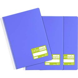 Grafoplás 98527664 notitieboeken met witte bladeren, A4, omslag van polypropyleen lavendel, FSC-gecertificeerd, serie ColorNote