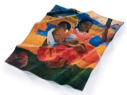 Musearta BT-PG-NI-V424422 - Toalla de Playa Unisex con diseño de Nafea FAA Ipoipo del Artista Paul Gauguin de algodón en el tamaño 120 x 150 cm