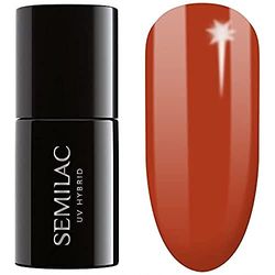 Semilac Vernis à ongles gels semi-permanents UV 402 Spicy Pumpkin 7ml