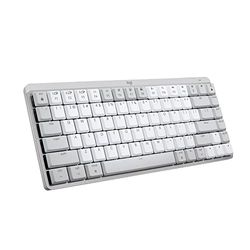 Logitech MX Mechanical Mini pour Mac Clavier Sans Fil Illuminé, QWERTZ Allemand - Pale Grey