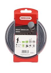 Oregon Nylium Silencio - Fil de Coupe Rond en Nylon de Rechange pour coupe bordure à batterie, Diamètre 2,4 mm, Bobine de 87 m (800010)