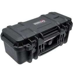 Waterproof Hard Compact Camera Case Portable Carry Lock Storage Box Protective Storage Carrying Case inc P&P Foam | 48.0 x 23.5 x 20.0 cm (11.01l)