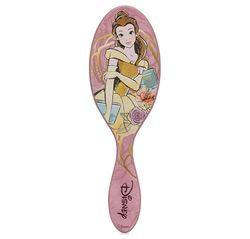 WetBrush Spazzola districante originale con setole Intelliflex ultra morbide per separare delicatamente i nodi con facilità, Wet Brush Detangler è delicato sui capelli, Principessa elegante Disney,
