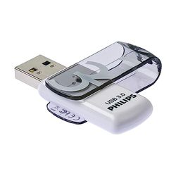 Philips Vivid Édition Super Speed clé USB 3.0 32 Go avec Capuchon pivotant pour PC, Ordinateur Portable, Stockage de données informatiques, Vitesse de Lecture jusqu'à 100 Mo/s