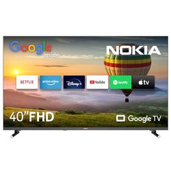 NOKIA 40 Tum (101 cm) Google TV FHD (WLAN, Triple Tuner DVB-C/S2/T2, Google Assistant, YouTube, Netflix, DAZN, Prime Video, Disney+) – FN40GE320-2023