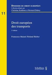 Droit européen des transports (2020) (Tome 11)