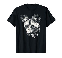 Painted Dog T-shirt for Wild Dog Supporters T-Shirt