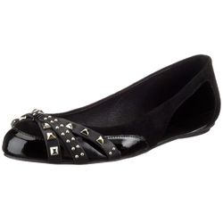 Buffalo - Bailarinas de Cuero para Mujer, Color Negro, Talla 38