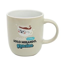 Mr.Wonderful Tazza, Stato civile: basta guardare, grazie, 12 x 15,5 x 18,5