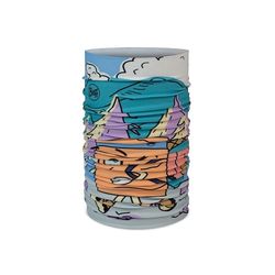 Buff Multifunctional Tour de cou Original EcoStretch Garçon Fille, Foulard, Tubulaire, Multifonctionnel, Cou et Tête, Course, Marche, Randonnée, Durable, Léger, Multi, Taille Unique