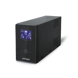 Gembird EG-UPS-031 UPS med LCD, 650 VA Svart