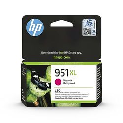 HP 951XL Magenta, CN047AE, Cartuccia Originale HP da 1550 Pagine, ad Alta Capacità, Compatibile con Stampanti HP Officejet Pro serie 8100, 8600 e HP Officejet Pro 251dw e Pro 276dw