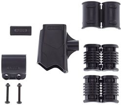 ABUS Supporto per lucchetto da bicicletta USH 460/470/32 - il trasporto del a U Granit 460 o 470 sul telaio della bicicletta, nero