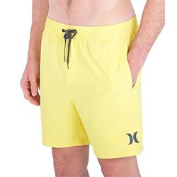 Hurley Męskie szorty kąpielowe, Żółta poczta, M