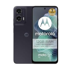Motorola Moto g35 5G, 12GB (4GB+8GB RAM Boost)/128GB Gris, Pantalla FHD+ 6.72", cámara Dual de 50MP y Ultra Gran Angular, Selfie 16MB, batería 5000 mAh, Carga rápida de 18W
