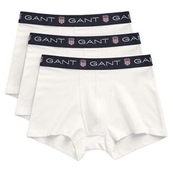 GANT Shield Trunk 3-Pack, wit, M