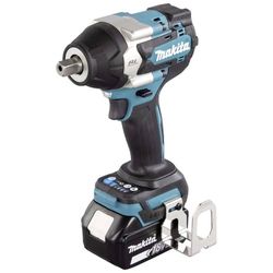 Makita DTW701RTJ Atornillador de Impacto (18 V, 5,0 Ah, 2 baterías y Cargador)