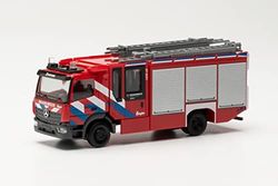 Herpa- Mercedes-Benz Atego '13 Ziegler Z-Cab Brandweer, 96836, röd