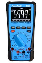 PeakTech 2030 — True RMS 1000 V digital multimeter 6 000 räkningar