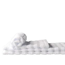 Surrey Down Spa Luxury Hotel 100% Cotton Guest Towels - 2 pack, White, 70 x 41cm
