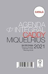 Miquelrius - Recambio para Agenda 2021, 6 Anillas, Tamaño Caddy 80 x 125 mm, Día Página, Idioma Catalán