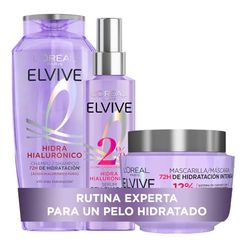 L'OREAL Elvive Hyaluron Mascarilla 300Ch250+Serum