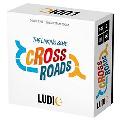 Ludic Crossroads Mu53467 gezelschapsspel voor het gezin voor 2 spelers, gemaakt in Italië
