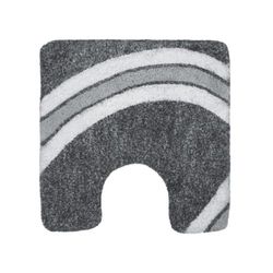 Spirella Tapis de Bain Microfibre Curve 55x55cm Gris