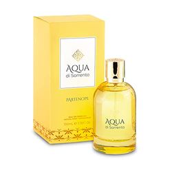 Partenope SORRENTO AQUA | Eau de Parfum - Parfym för kvinnor med klumpiga, blommiga och tränoter, tillverkade i Italien, 100 ml