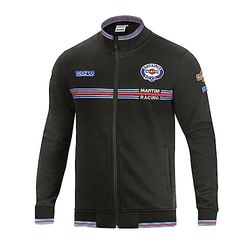 Sparco Martini Racing Sweatshirt, Bleu marine, Standard Unisexe Adulte, multicolore, XL