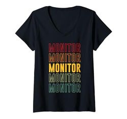 Donna Monitor Orgoglio, Monitor Maglietta con Collo a V
