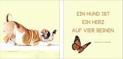 Pro-Art glaset2d824825 muurschildering GlasArt Mix en Match Duo "Hart op vier benen", 2x 20 x 20 cm