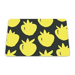 Bonamaison, Tapis de Souris Rectangle Imprimé Numériquement, Fond Antidérapant, pour Bureau et Maison, Taille: 22x18cm