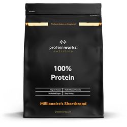 Protein Works - 100% Protéines, 1.25 kg, Mélange Riche en Protéines, 41 Portions, Biscuit Choco Caramel