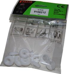 UNIVERSEL - Bouchon D'Oreilles Anti Bruit 9108212 De Rechange - Pour Arceau Anti Bruit 9108211 - Protection Acoustique Professionnelle - Chantier & Bricolage - Réutilisable - Lot De 10