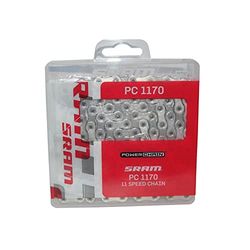 Sram CHPX117H Chaine 114 maillons Mixte, Argent, 0
