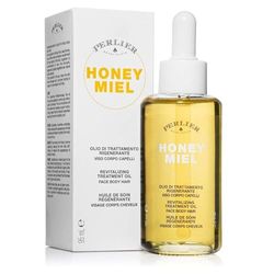 Perlier Honey Miel Olio di Trattamento Rigenerante Viso Corpo Capelli - 95 ml